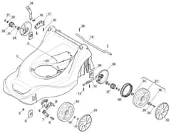 M411 PD - 2011 - 297412043/M11 - Mountfield Rotary Mower Deck Diagram