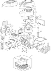 M41 HP - 2007 - 292501043/MO7 - Mountfield Rotary Mower SV150 Engine Diagram