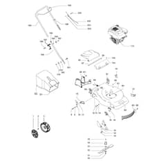 McCulloch M46-110 CLASSIC - 2016-12 - Product Complete Parts Diagram