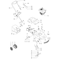 McCulloch M46-125 Classic+ - 96768290101 - 2019-03 - Product Complete Parts Diagram