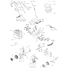 McCulloch M46-125 R - 96762170102 - 2018-01 - Product Complete Parts Diagram