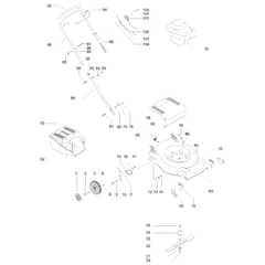 McCulloch M46-135 C - 962000190 - 2008-05 - Product Complete Parts Diagram