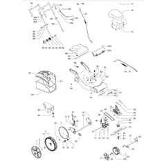 McCulloch M46-140 WR - 96717390103 - 2014-03 - Product Complete Parts Diagram