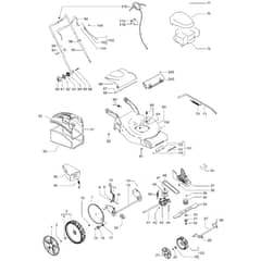 McCulloch M46-160 AWRPX - 96719480105 - 2016-03 - Product Complete Parts Diagram