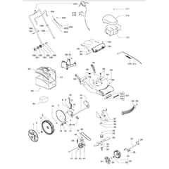 McCulloch M46-160 AWRPX - 96719480106 - 2017-01 - Product Complete Parts Diagram