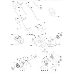 McCulloch M46-450 CD - 966833401 - 2008-03 - Product Complete Parts Diagram