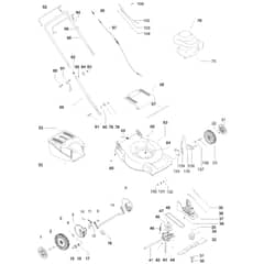 McCulloch M46-500 CD - 966841201 - 2008-04 - Product Complete Parts Diagram