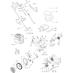 McCulloch M46-500 CMDW - 96664430100 - 2010-09 - Product Complete Parts Diagram