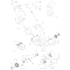 McCulloch M46 SD - 965970401 - 2009-10 - Product Complete Parts Diagram