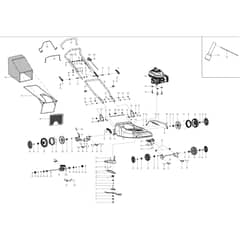 Cobra M46SPC - Lawn Mower Revised June 2020 Main Diagram