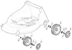 M480 PD - 2010 - 295505028/MFR - Mountfield Rotary Mower Wheels Diagram