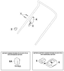 M4820 PD BW EL 4S - 2022 - 299487743/MTF - Mountfield Rotary Mower Electric Start Diagram