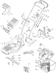 M4 HP - 2005 - 12-5586-82 - Mountfield Rotary Mower Main Assembly Diagram