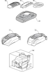 M5010 PD - 2009 - 292502043/M09 - Mountfield Rotary Mower WBE0701 Cover Diagram