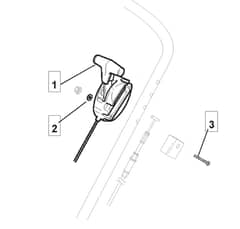 M5030 PD - 2008 - 292502033/M08 - Mountfield Rotary Mower Throttle Diagram