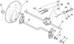 M512 PD 3S BW - 2010 - 292157038/MFR - Mountfield Rotary Mower Transmission Diagram