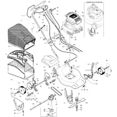 McCulloch M5145 HW TITANIUM - 2009-01 - Product Complete Parts Diagram