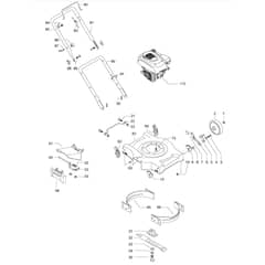 McCulloch M51-120M Classic - 96768330100 - 2018-03 - Product Complete Parts Diagram