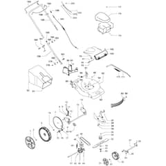McCulloch M51-140 WR Classic+ - 96768300100 - 2018-01 - Product Complete Parts Diagram