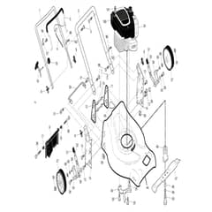 McCulloch M51-140F - 96141027102 - 2014-01 - Frame Parts Diagram