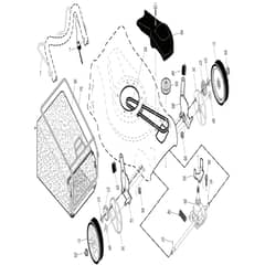 McCulloch M51-140WF - 96141027003 - 2014-09 - Drive Parts Diagram