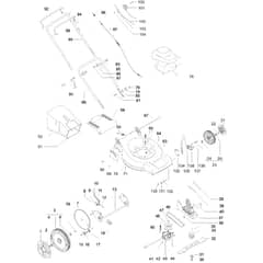 McCulloch M51-160 CDW - 966842501 - 2008-04 - Product Complete Parts Diagram