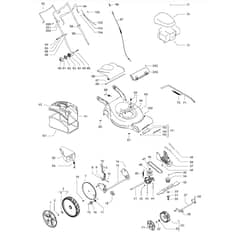 McCulloch M51-190 WR - 2013-01 - Product Complete Parts Diagram