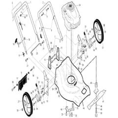 McCulloch M51-501 CMDW - 2011-11 - Frame Parts Diagram