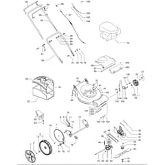 McCulloch M51-551 CMDW - 2011-10 - Product Complete Parts Diagram