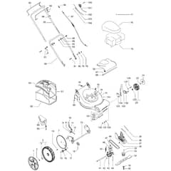 McCulloch M51-625 CMDW - 96668690100 - 2010-11 - Product Complete Parts Diagram