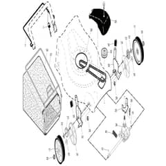 McCulloch M53-150WF - 96141031400 - 2015-12 - Drive Parts Diagram