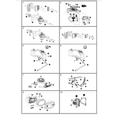 McCulloch M53-150WR Classic - 96708760101 - 2018-02 - Engine Parts Diagram