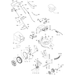 McCulloch M53-174 WRE Classic - 96768280100 - 2018-01 - Product Complete Parts Diagram