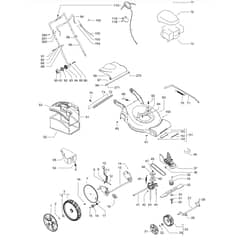 McCulloch M53-190 AWRPX - 96717220105 - 2015-04 - Product Complete Parts Diagram
