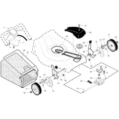 McCulloch M53-190AWFEPX - 96141028100 - 2013-02 - Drive Parts Diagram