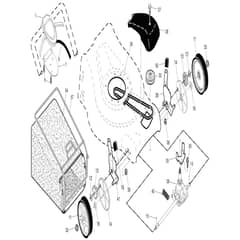 McCulloch M53-190AWFEPX - 96141028101 - 2013-10 - Drive Parts Diagram