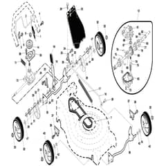 McCulloch M53-625 CMD - 96141011104 - 2008-03 - Drive Parts Diagram