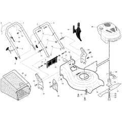 McCulloch M53-625 CMD - 96141011107 - 2010-12 - Frame Parts Diagram