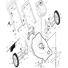 McCulloch M53-625 CMDW - 96141015706 - 2010-04 - Frame Parts Diagram