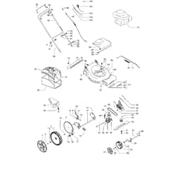 McCulloch M53-675 CMDW-R - 966653901 - 2011-01 - Product Complete Parts Diagram