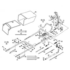 Cobra M53SPHPRO - TN2160SXAHPRO Handles Diagram