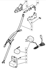 M550 R ES - 2008 - 292555523/UM8 - Mountfield Rotary Mower Electric Start Diagram