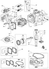 M5510 PD ES - 2009 - 292552543/M09 - Mountfield Rotary Mower WBE0704 Cylinder Diagram