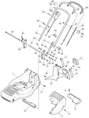 M5510 R PD - 2008 - 292555043/M08 - Mountfield Rotary Mower Main Assembly Diagram