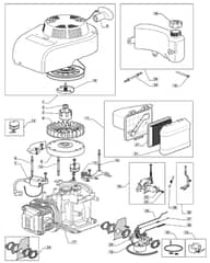 M5510 R PD - 2009 - 292555043/M09 - Mountfield Rotary Mower WBE0704 Engine Diagram