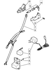 M5510 R PD ES - 2008 - 292555543/M08 - Mountfield Rotary Mower Electric Start Diagram