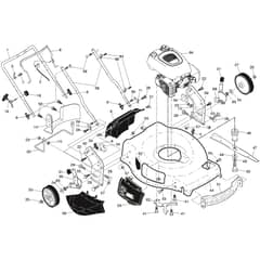 McCulloch M56-150F - 96764820101 - 2018-11 - Frame Parts Diagram
