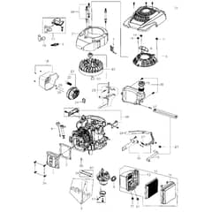 McCulloch M56-170AWFPX - 96141026300 - 2013-01 - Engine Parts Diagram
