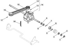 M61 PD - 2007 - 292552043/MO7 - Mountfield Rotary Mower Transmission Diagram
