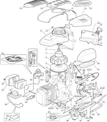 M63 PD ES - 2007 - 292552543/MO7 - Mountfield Rotary Mower SV200 Engine Diagram